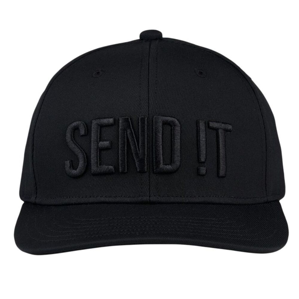 Callaway Mens Sendit Raised Lettering Sport Baseball Cap / Black - Picture 5 of 5